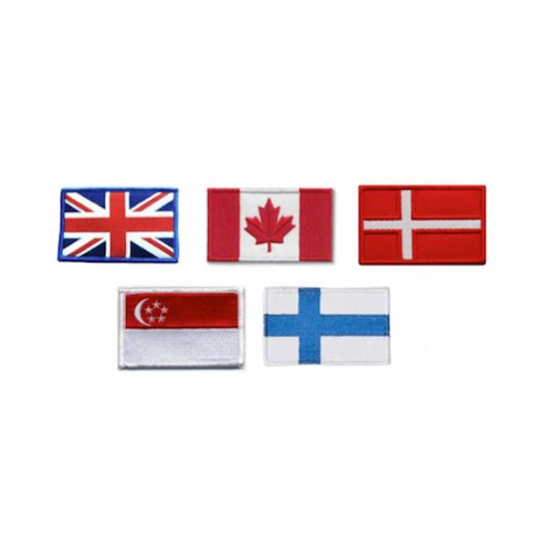 Country Flag Patches