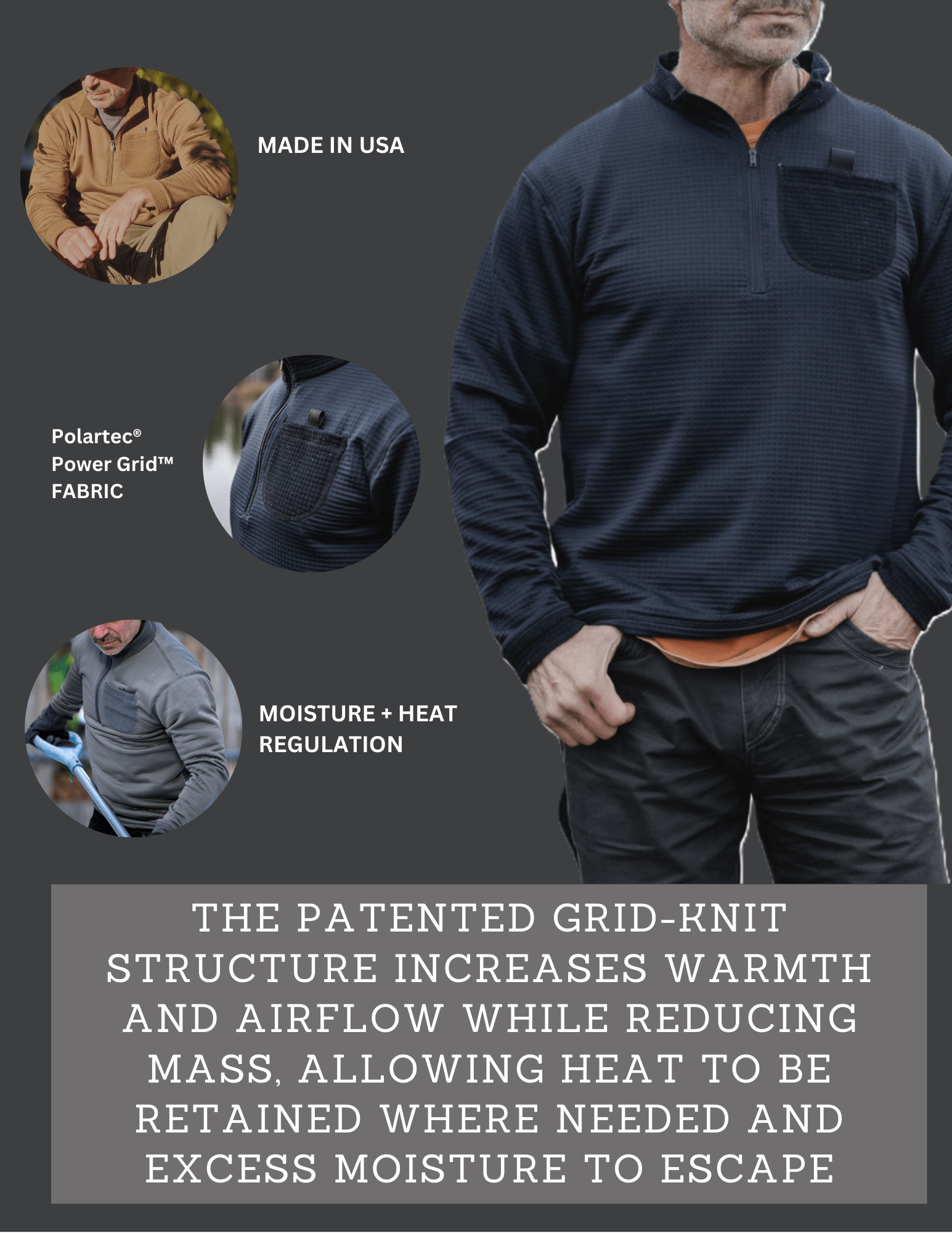 Off the Grid 1/4 Zip