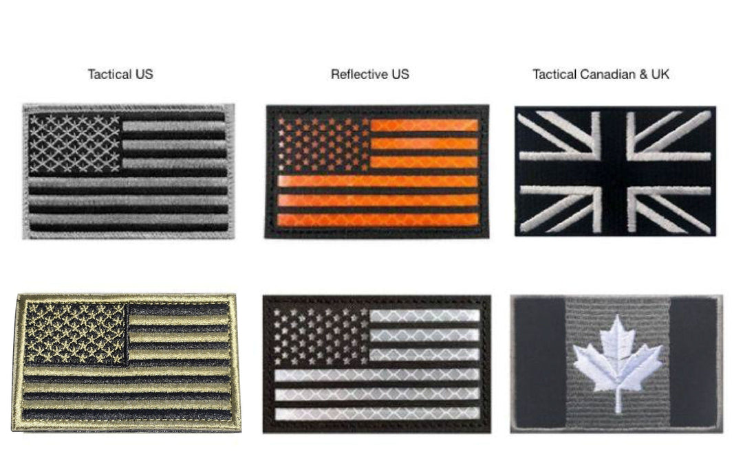 Country Flag Patches